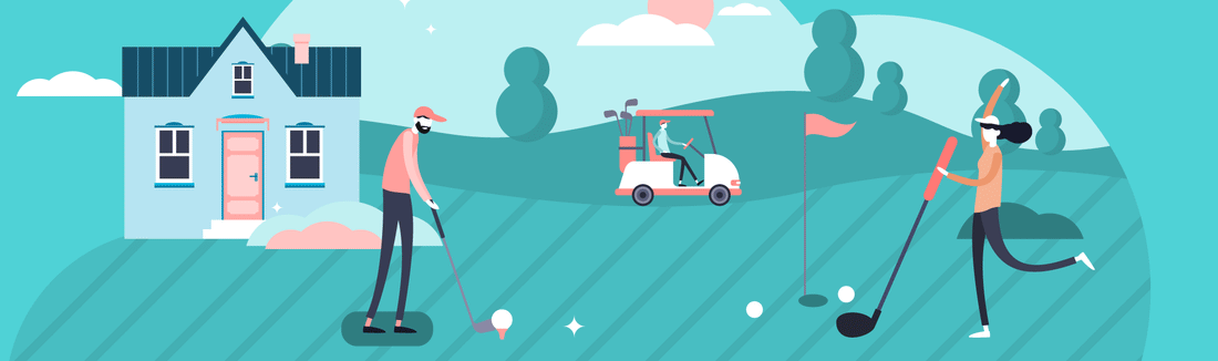 Fairway to learning: Bringing the golf game home