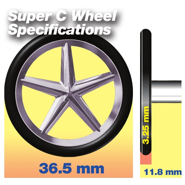 Super C Wheel (pkg of 100)