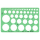 Metric/Decimal Circle Template