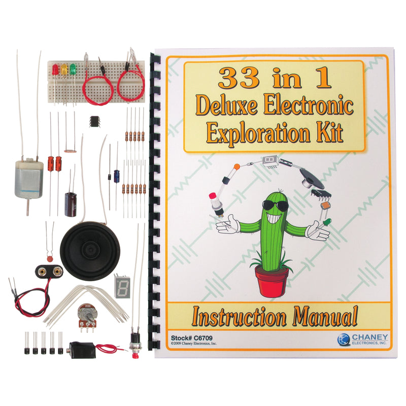 33 in 1 Deluxe Electronic Exploration Kit