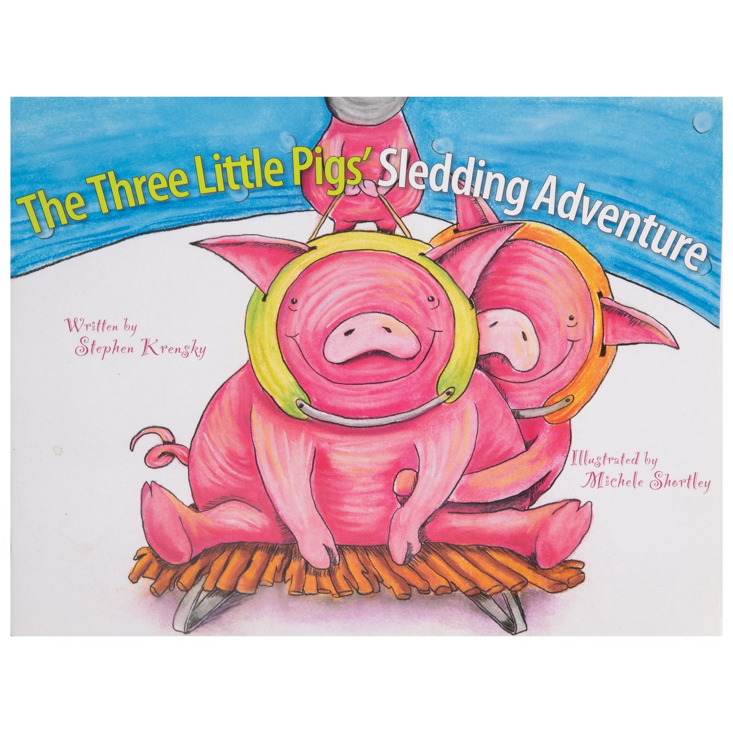 Three Little Pigs Sledding Adventure Book