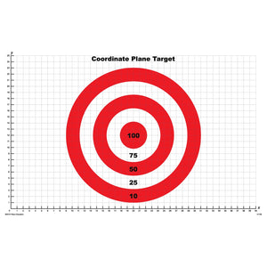 Coordinate Plane Target Board