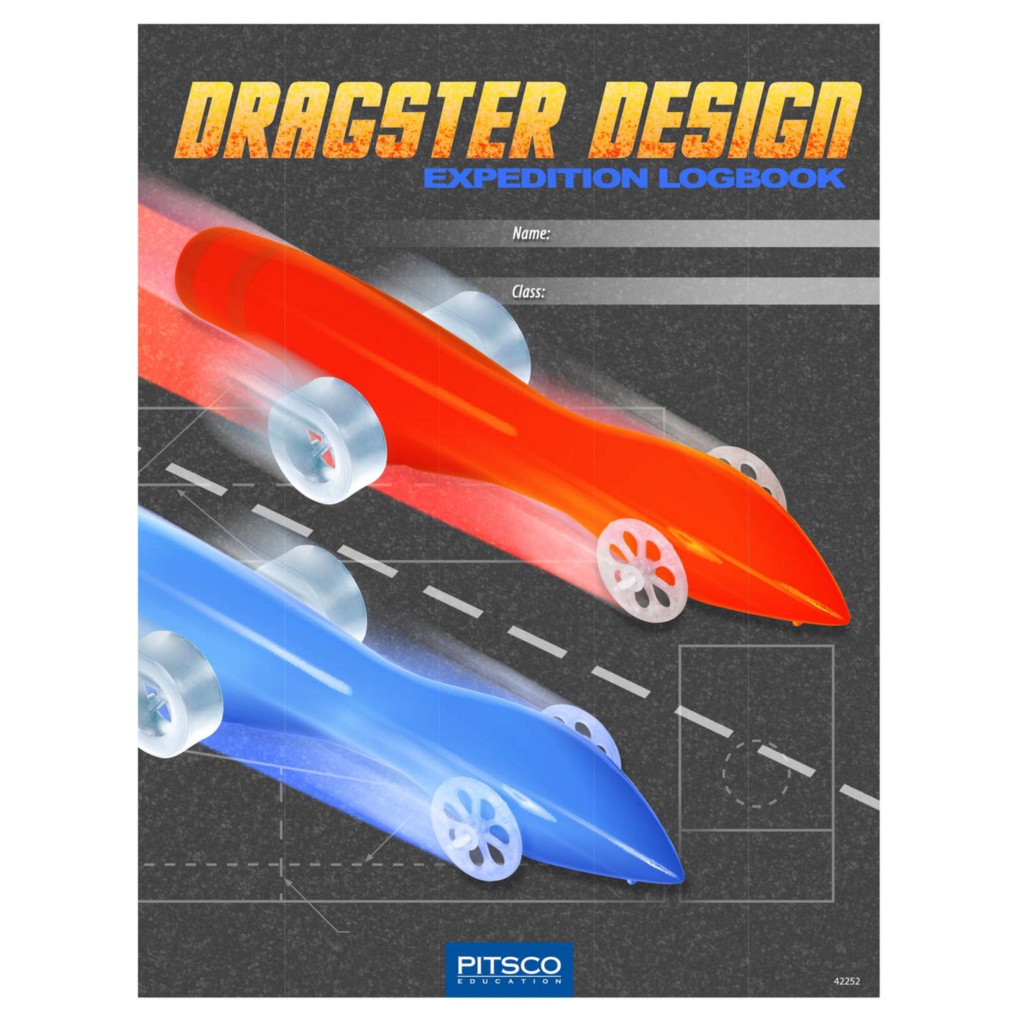 Dragster Design Logbook (24 pk)