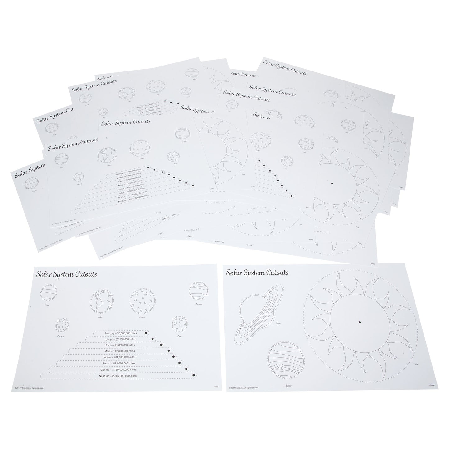 Solar System Cutouts