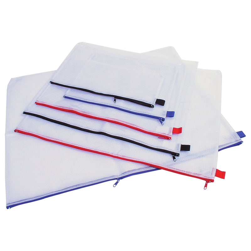 Reinforced Vinyl Mesh Bag (10" x 13")