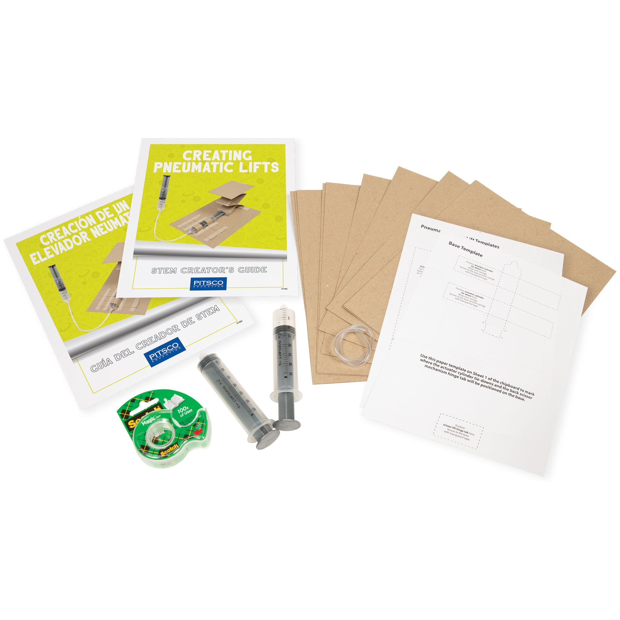 Pneumatic Lifts STEM Boost Kit | Explore Pneumatic Mechanisms