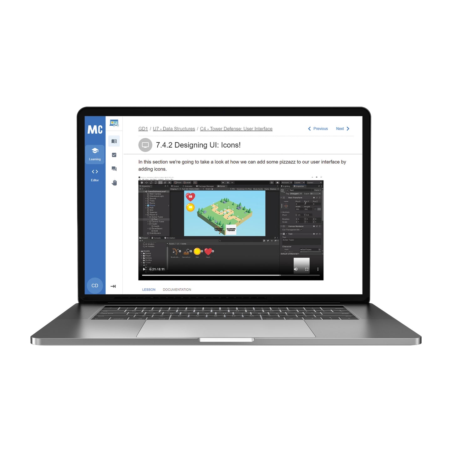 Mastery Coding Game Development I Annual License