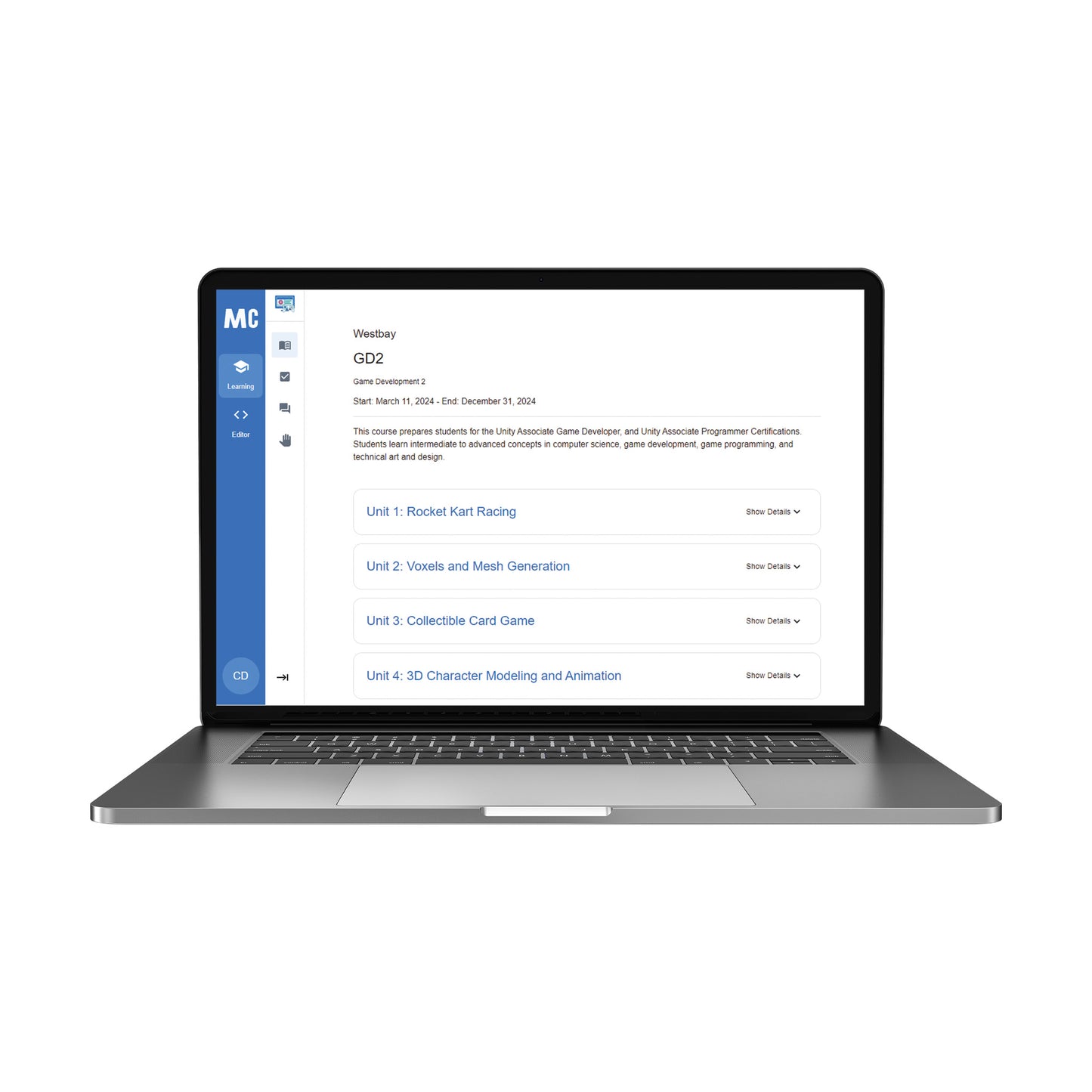 Mastery Coding Game Development II Annual License