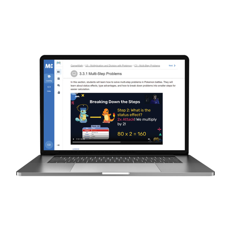 Mastery Coding GamerMath I Annual License