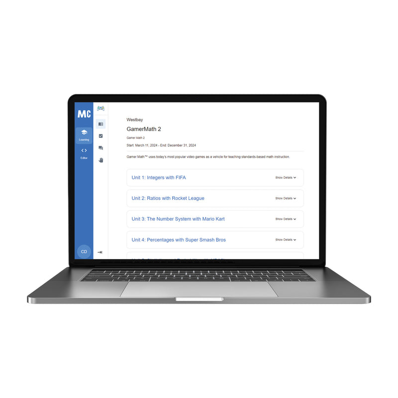 Mastery Coding GamerMath II Annual License