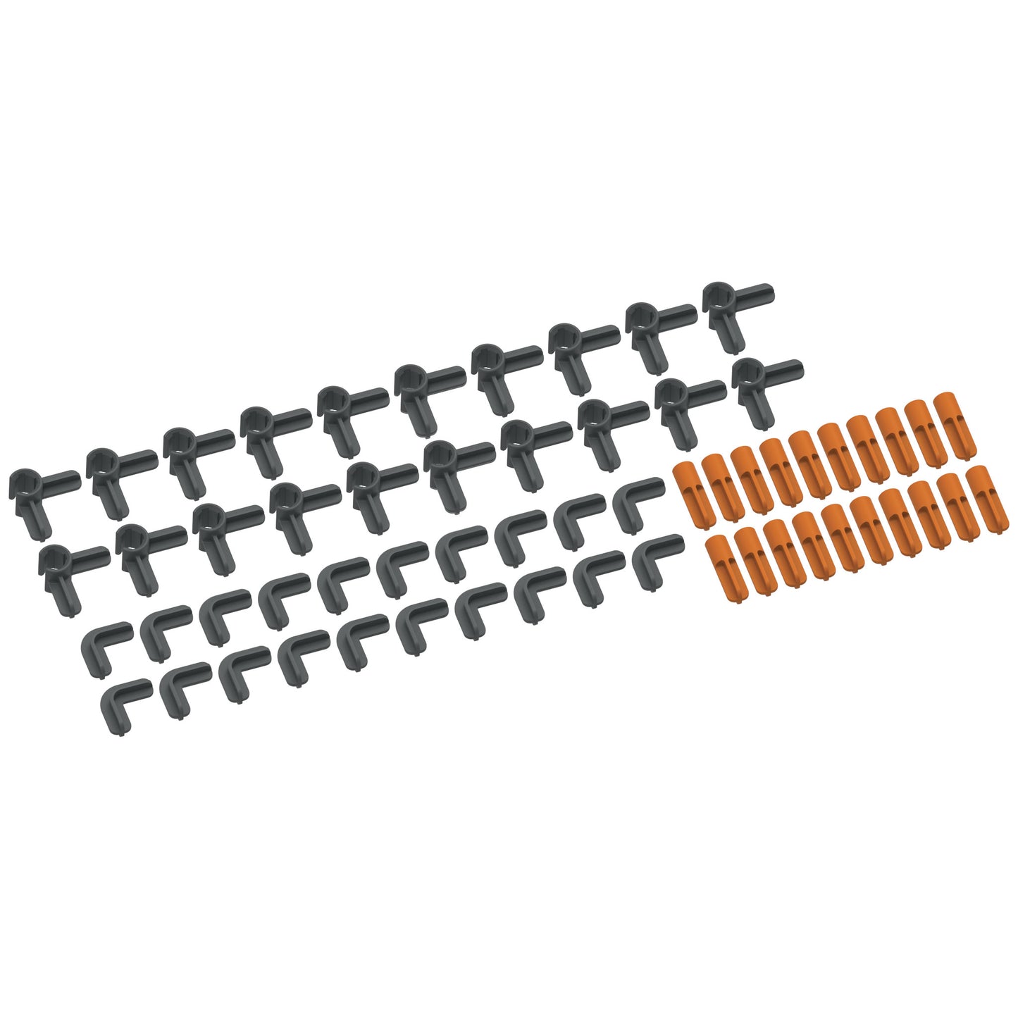 drone infinity connector packs and 20 tube peg anchors