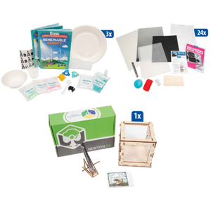 iSprowt renewable energy kit, exploring solar power kit, parametric studio terrarium kit