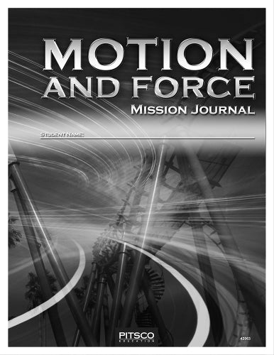 Motion and Force Mission Journal (24 pk)