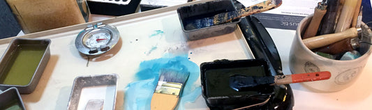 A waxy painting project for your classroom