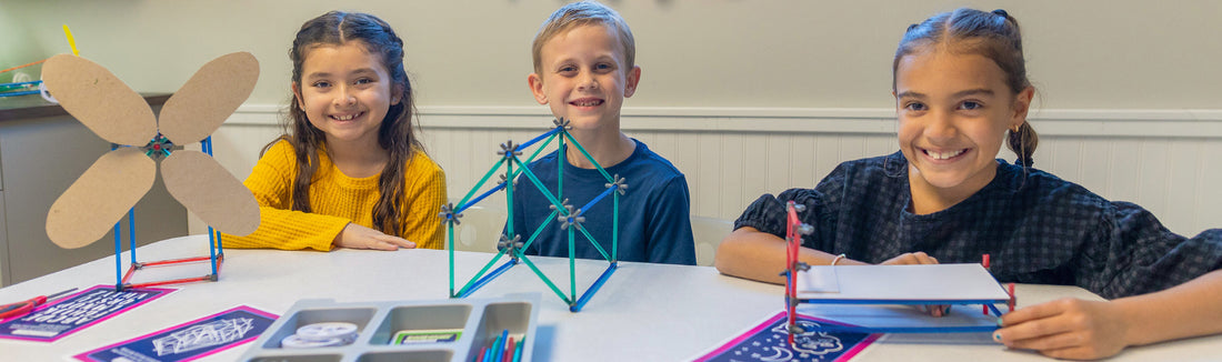 Open-ended STEAM projects for elementary to middle schoolers