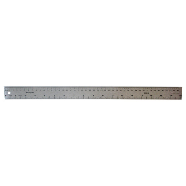 Ruler, Metal, English/Metric (18")