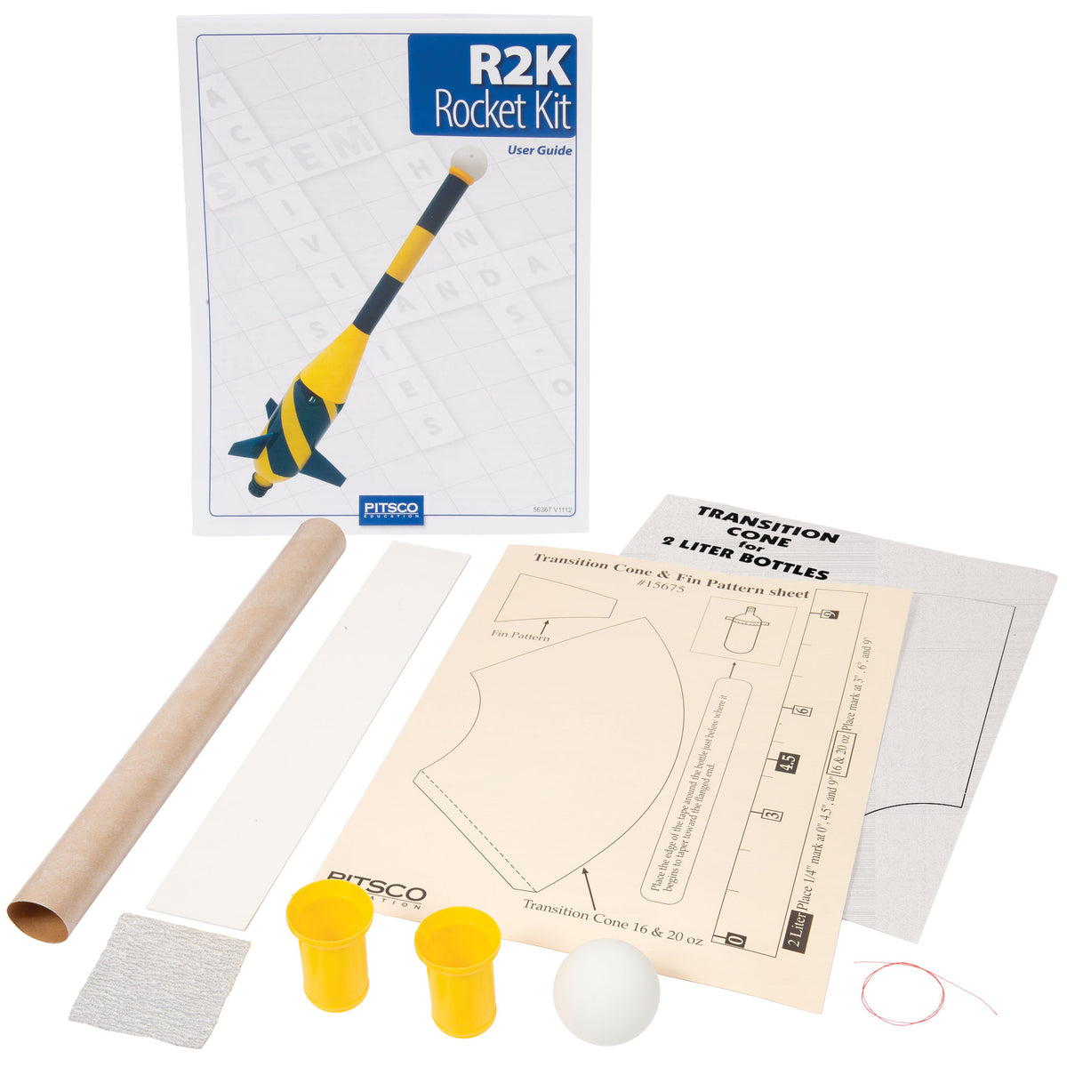 Pitsco Rockets R2K Water Rocket Kit | Launch Your Creations
