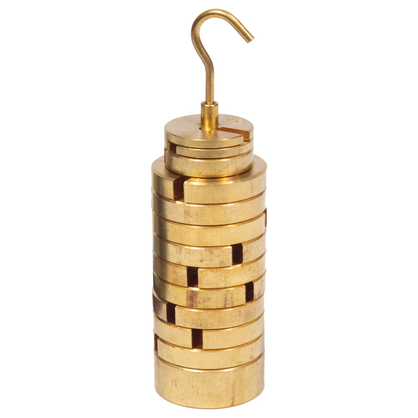 Slotted Mass Set with Weight Hanger