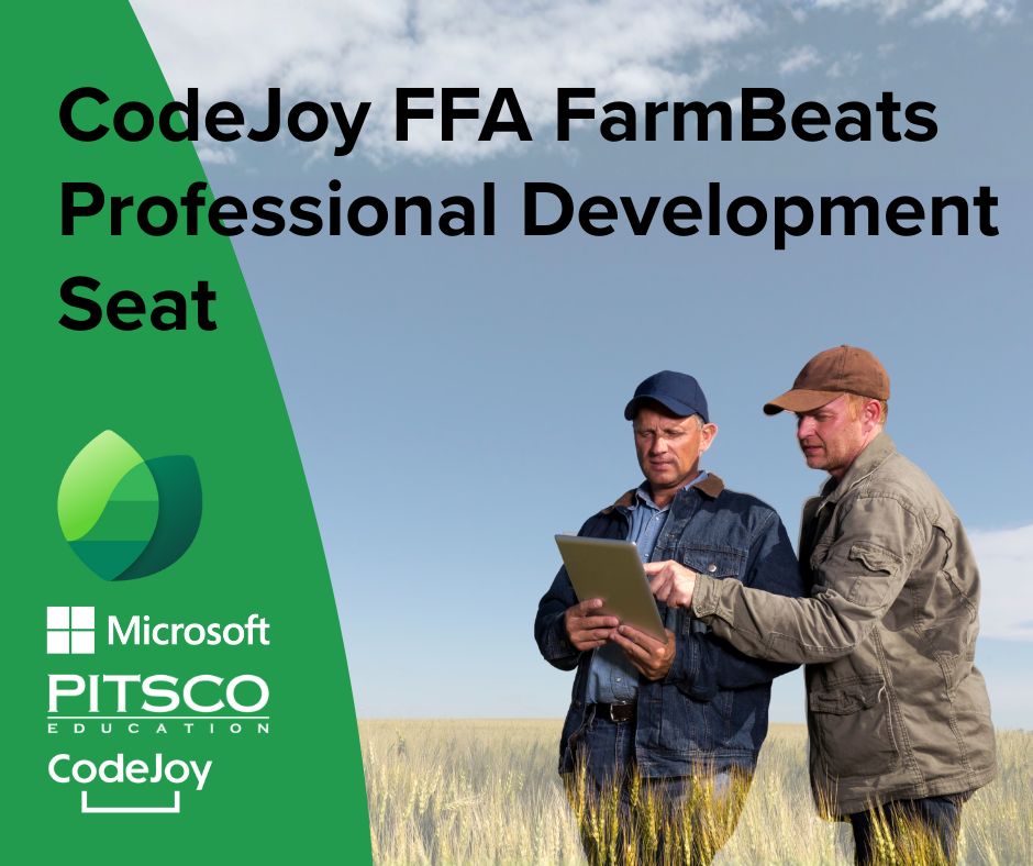 CodeJoy FFA FarmBeats Professional Development Seat