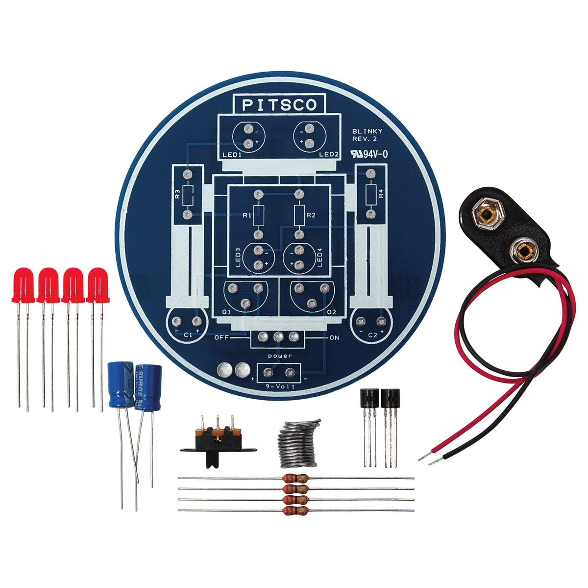 Simple Blinky Introduce Circuit Basics With the Blinky Starter Package