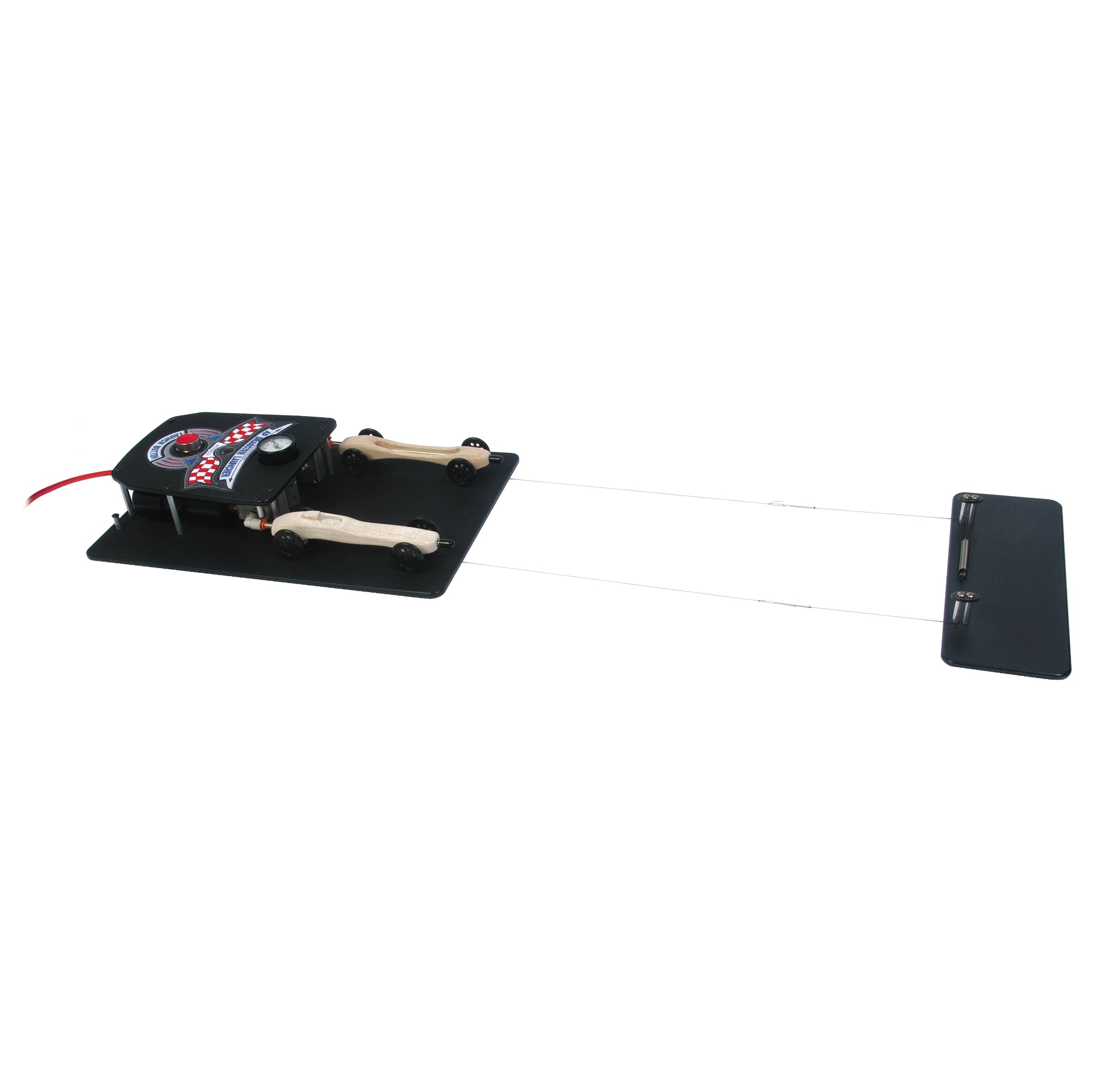 Launch Air-Powered Dragsters With This Classroom Launcher