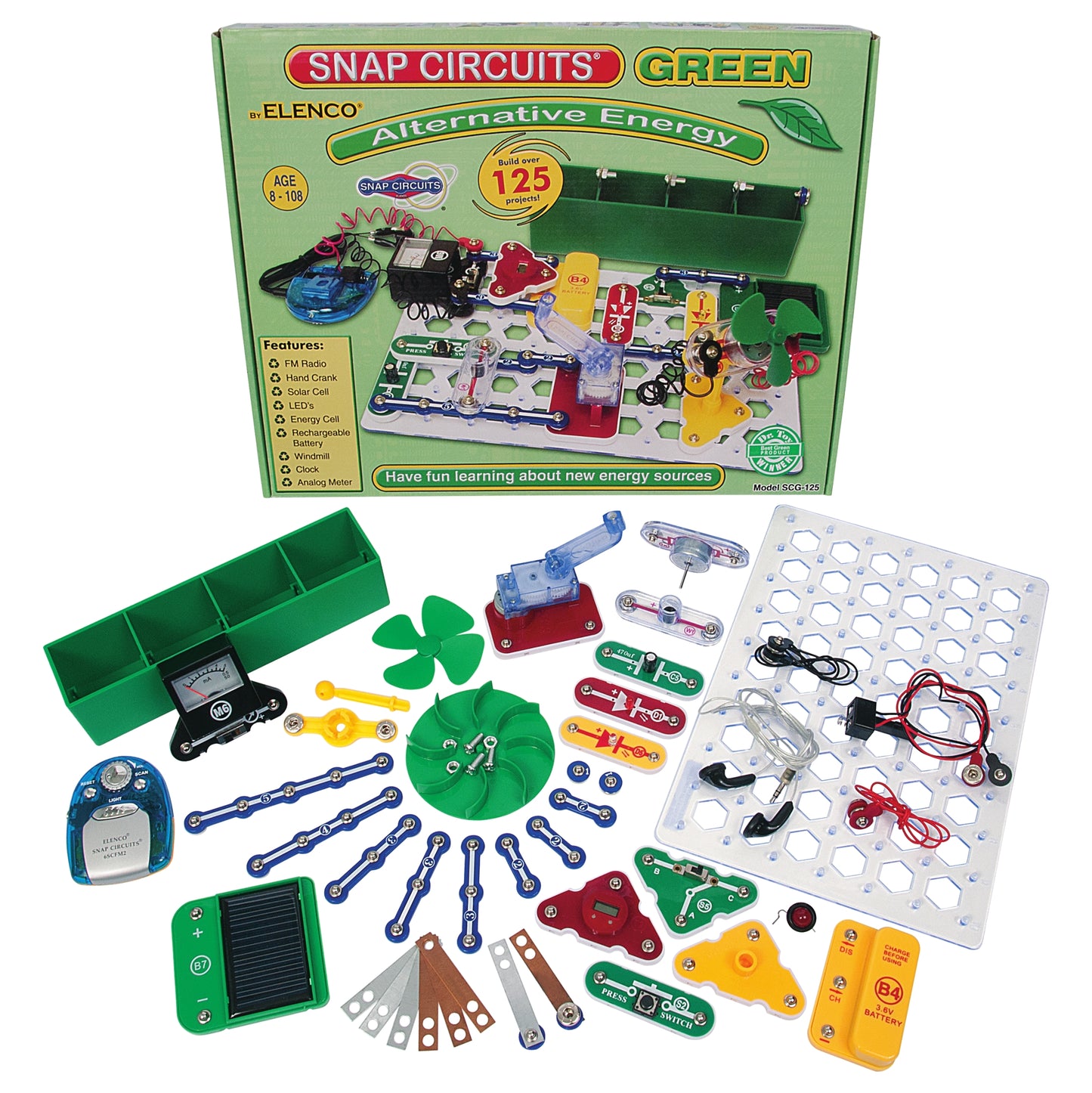 Snap Circuits Green Alternative Energy Kit