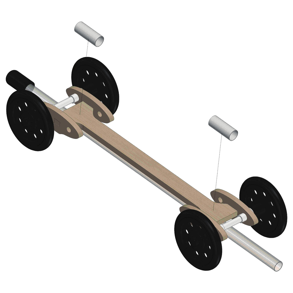 Build Racing Labs With the AP Air-Powered Mini Dragster Kit