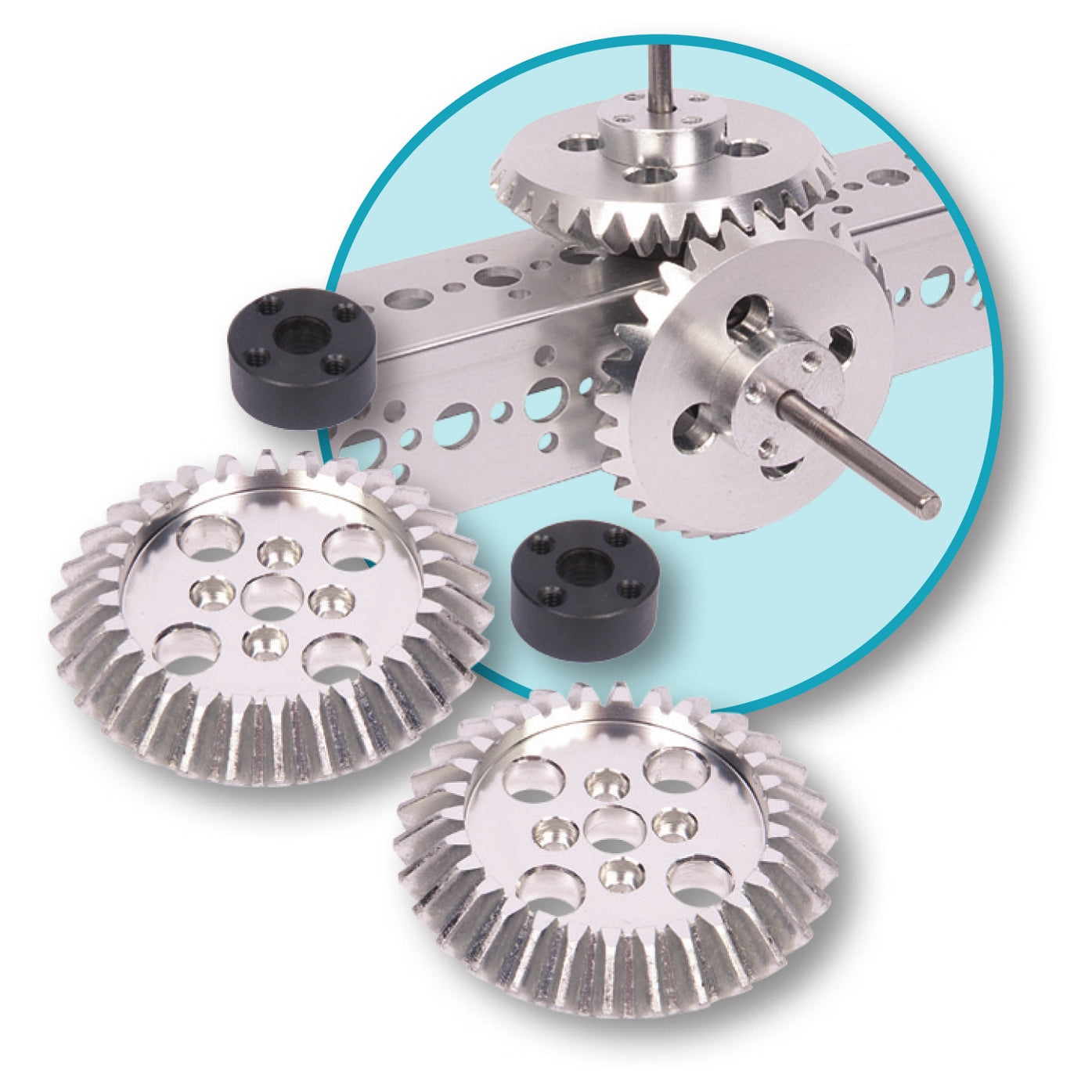 TETRIX® MAX Bevel Gear & Acetal Bearing