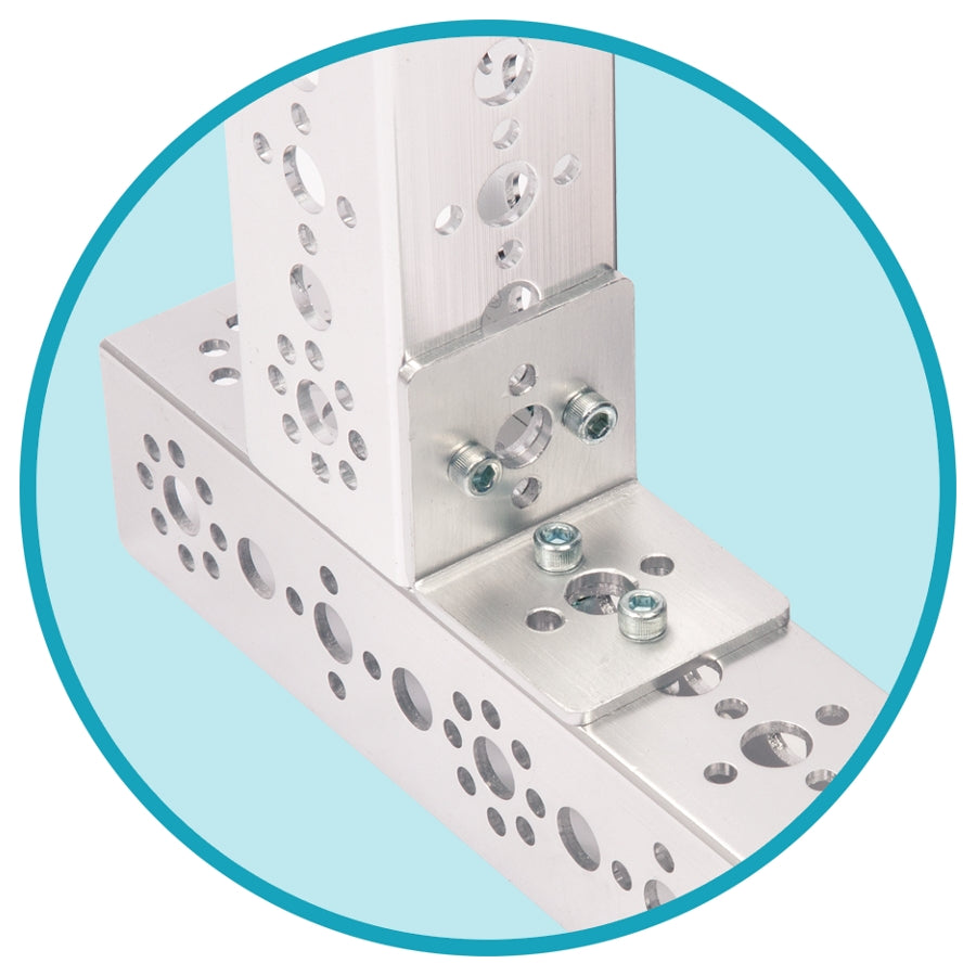Strengthen Frames With TETRIX MAX Inside Corner Brackets