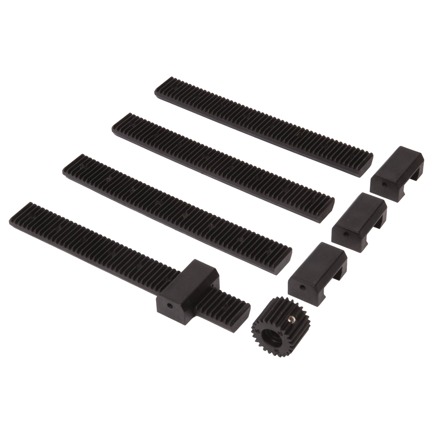 Linear Sliding Rack Create linear motion with a TETRIX® MAX rack-and-pinion slide