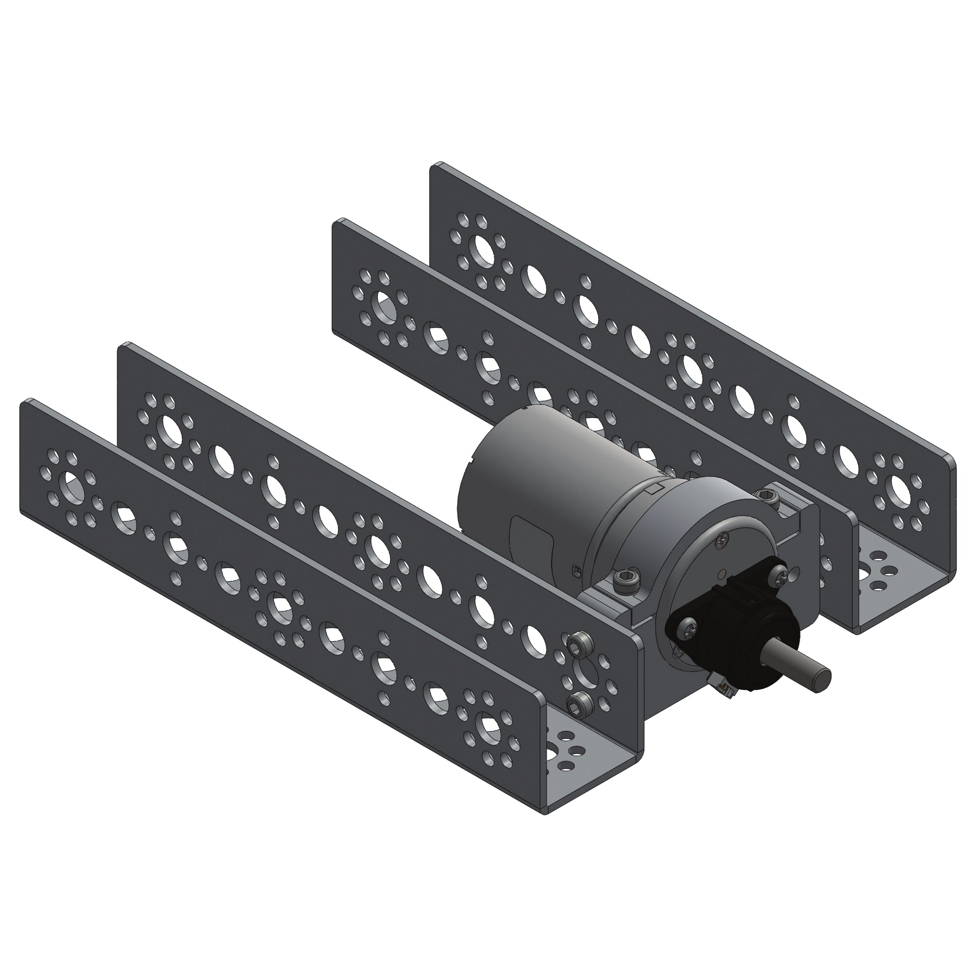 Mount 37 mm DC Motors With TETRIX MAX Motor Mount