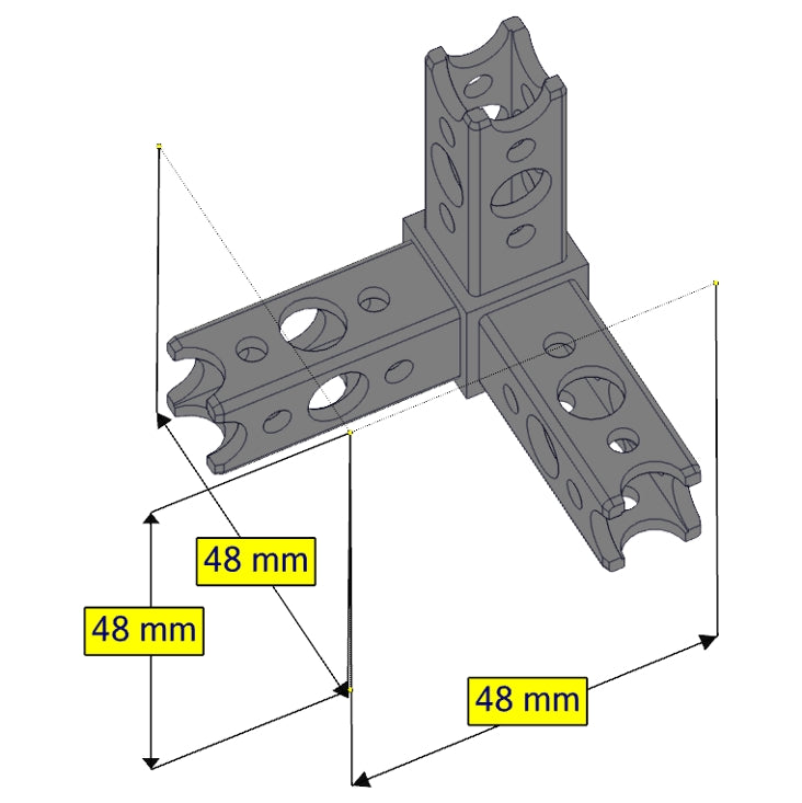 TETRIX® PRIME 3-Way Beam Connector