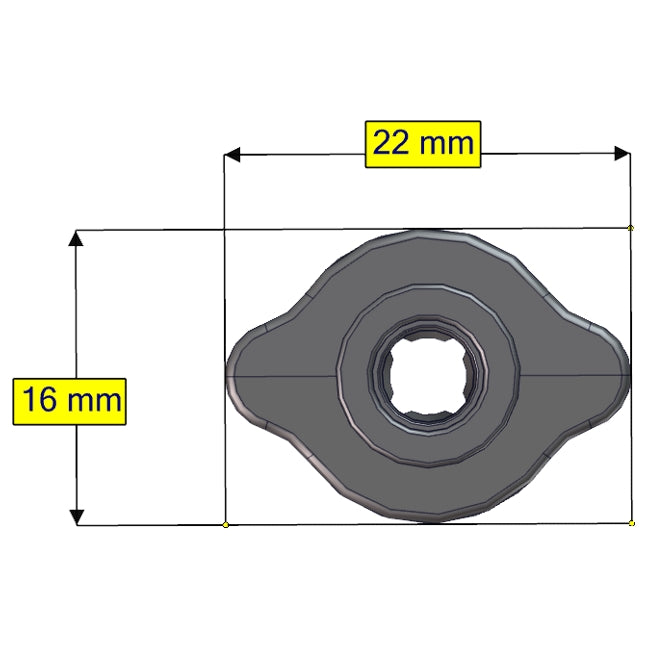 Assemble TETRIX® PRIME parts quickly with rivet connectors