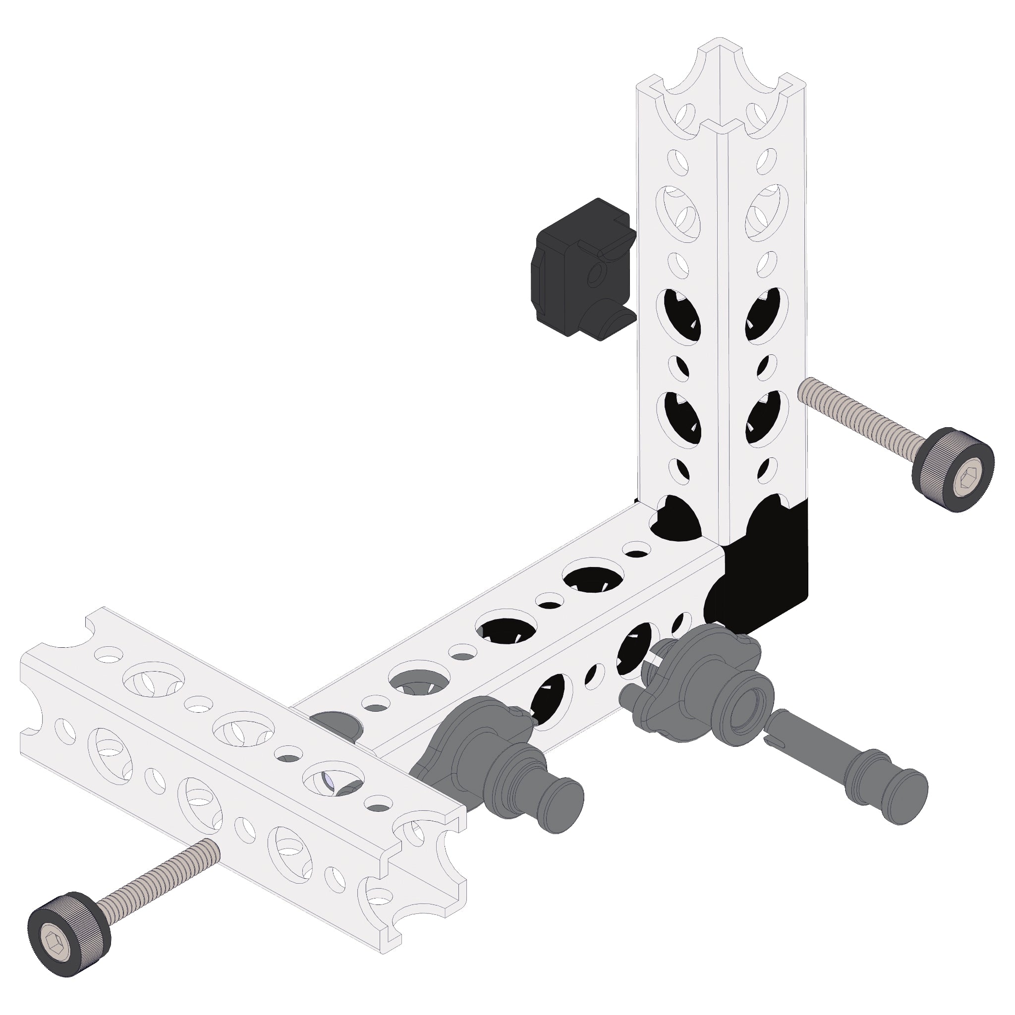Assemble TETRIX® PRIME parts quickly with rivet connectors