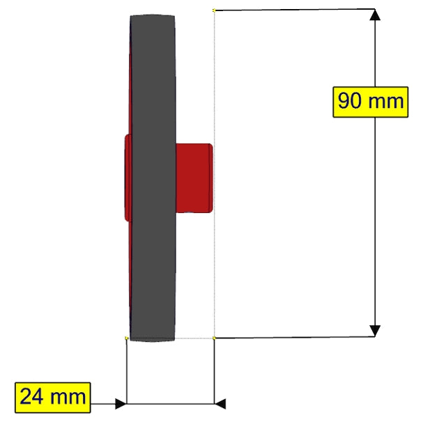 TETRIX® PRIME Wheel with Tire