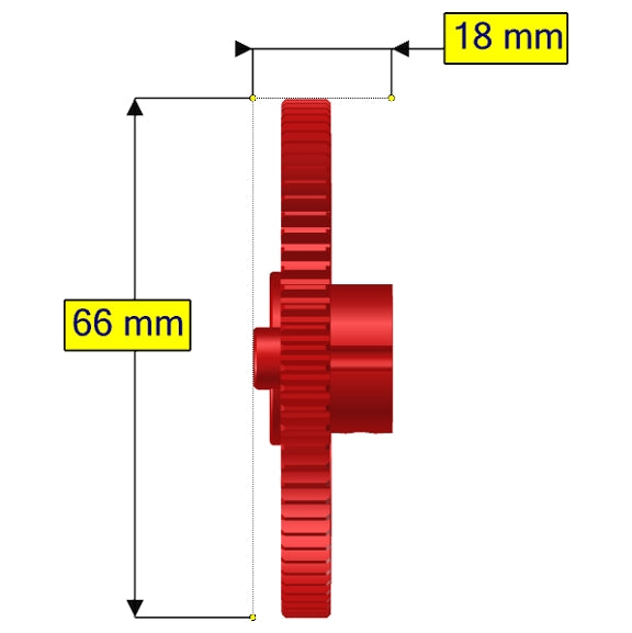 TETRIX® PRIME 80-Tooth Plastic Gear
