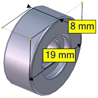 TETRIX® PRIME D-Shaft Set Collar