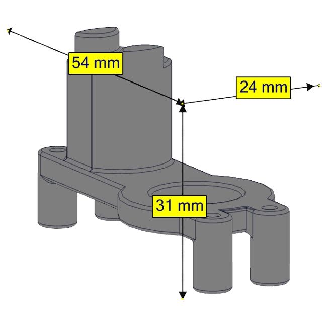TETRIX® PRIME Servo Mounting Bracket
