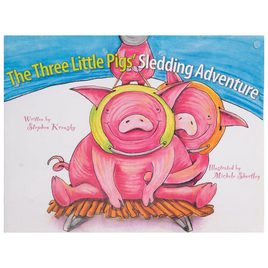 Three Little Pigs Sledding Adventure Book