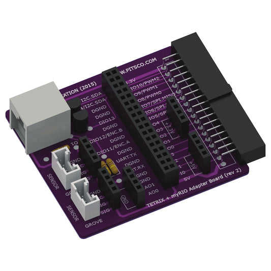 TETRIX® + myRIO Control Board Adapter