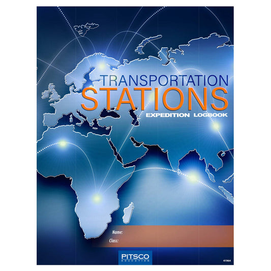 Transportation Stations Logbook (24 pk)