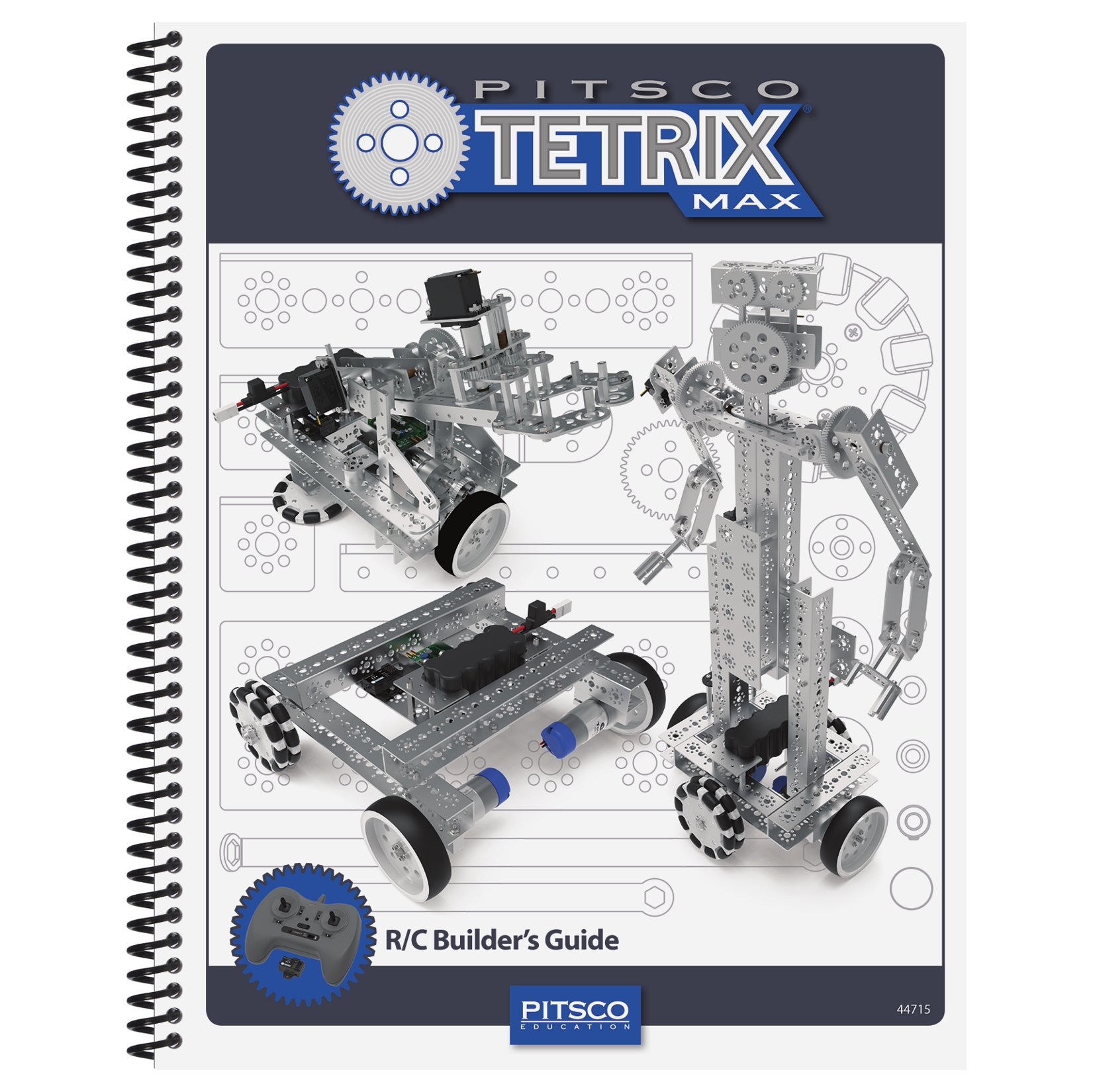 Tetrix Robotics Rover TETRIX® MAX R/C Robotics Set | Pitsco Education