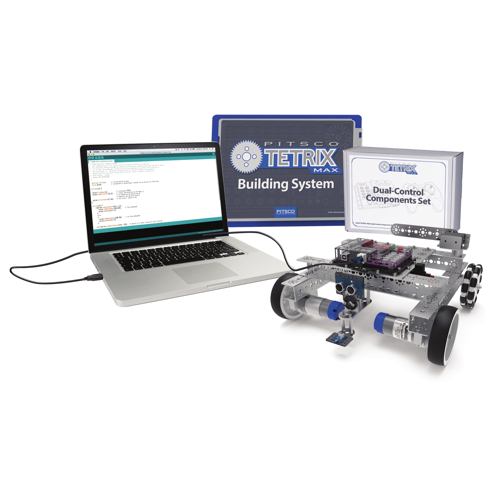 TETRIX® MAX Robotics Set | Build and Program Bots