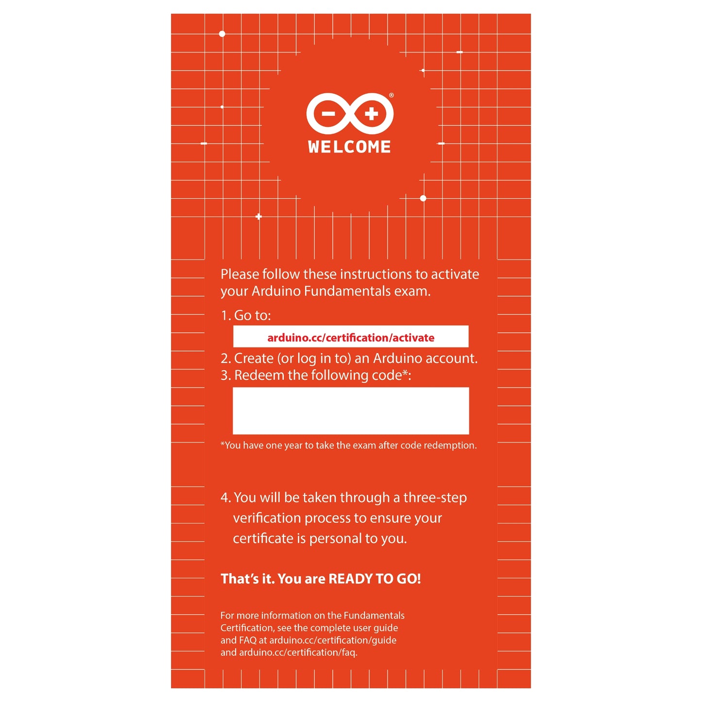 Arduino Fundamentals Certification