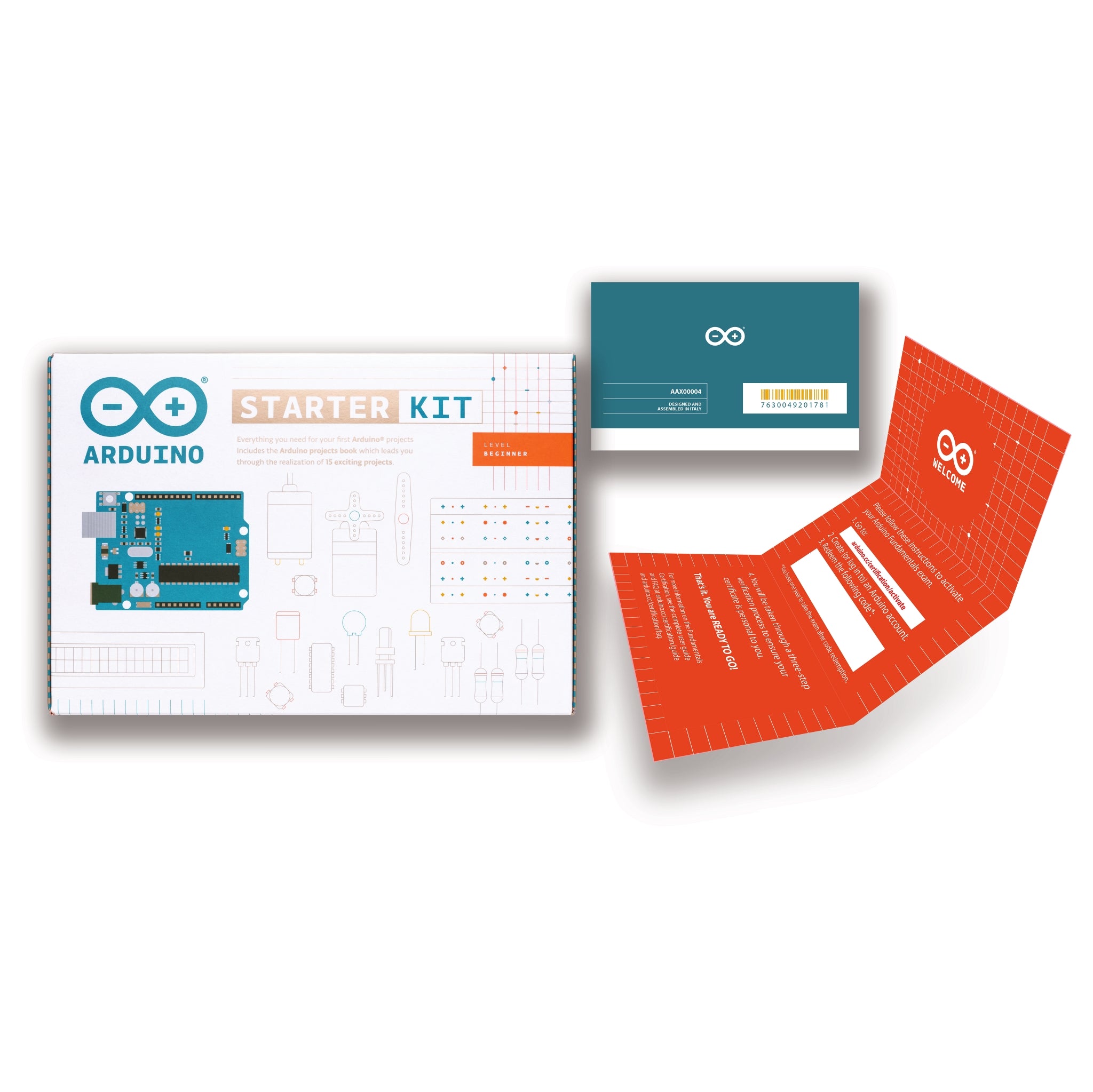 Arduino Starter Kit with Certification Exam