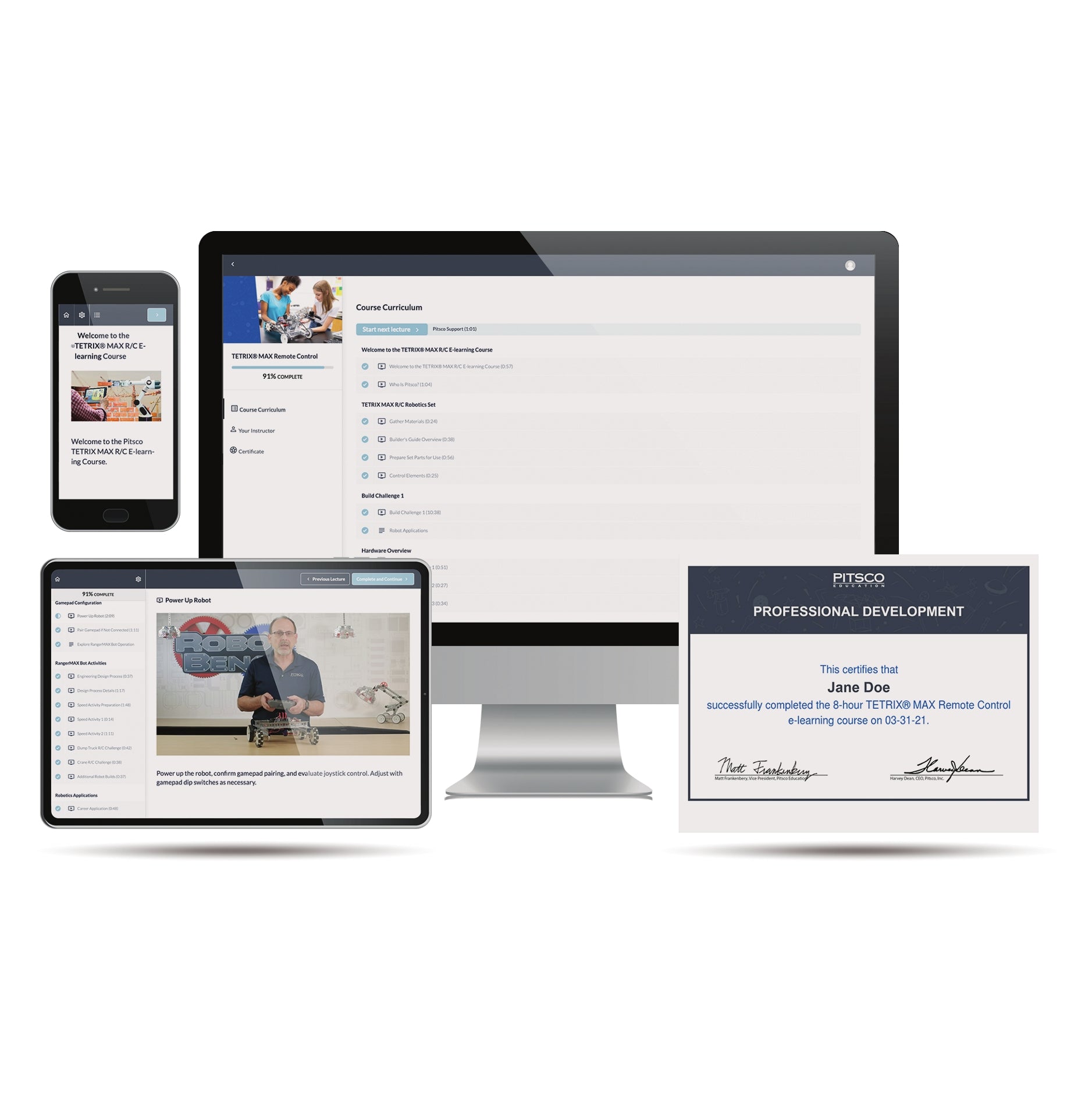 TETRIX® MAX R/C Professional Learning Course