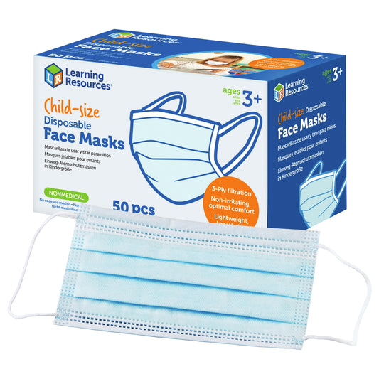 Disposable Face Masks (50-pack)
