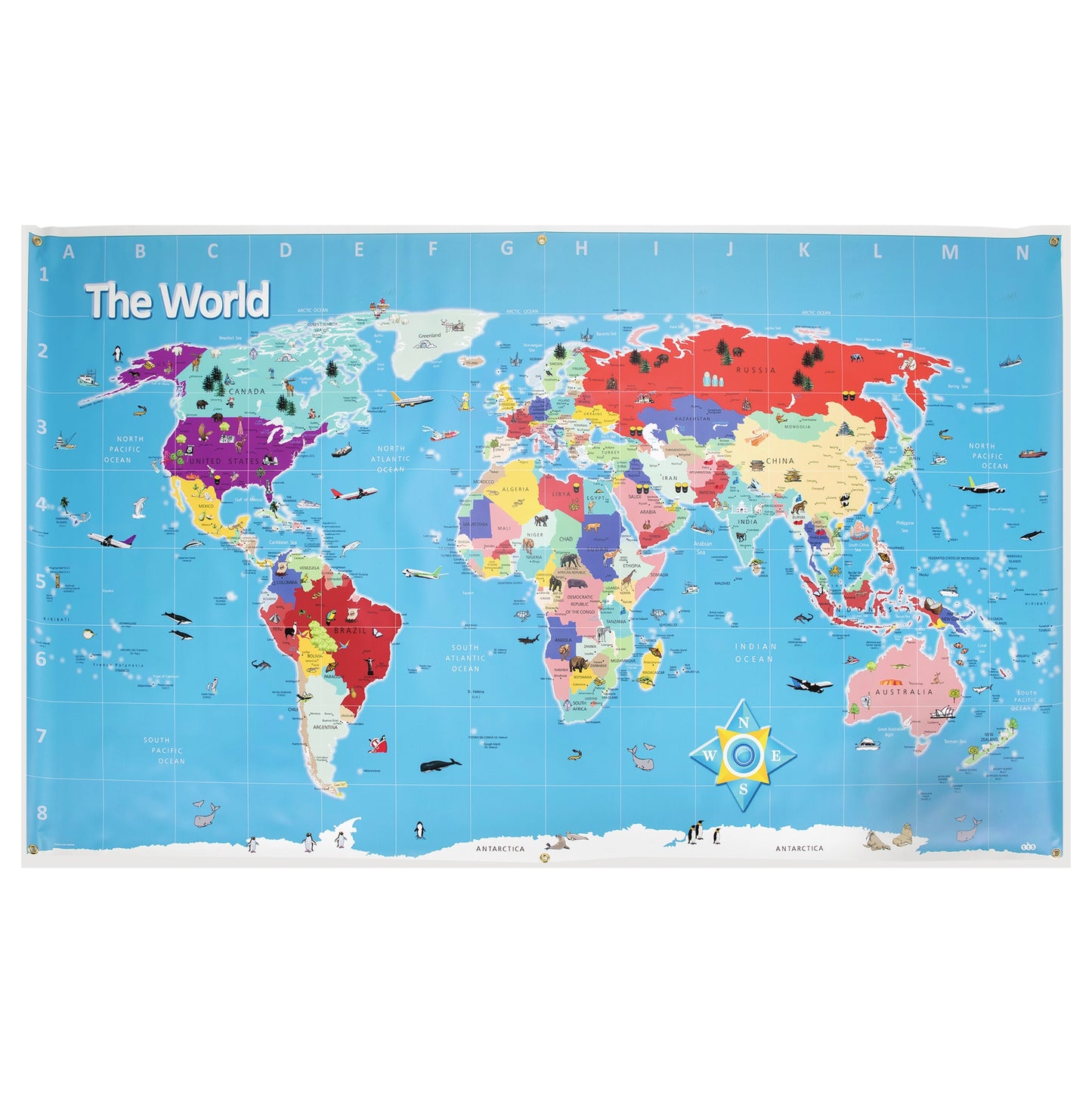Bee-Bot® World Map
