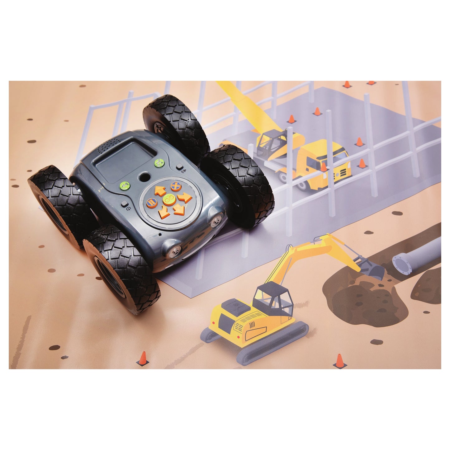 Rugged Robot Construction Site Mat