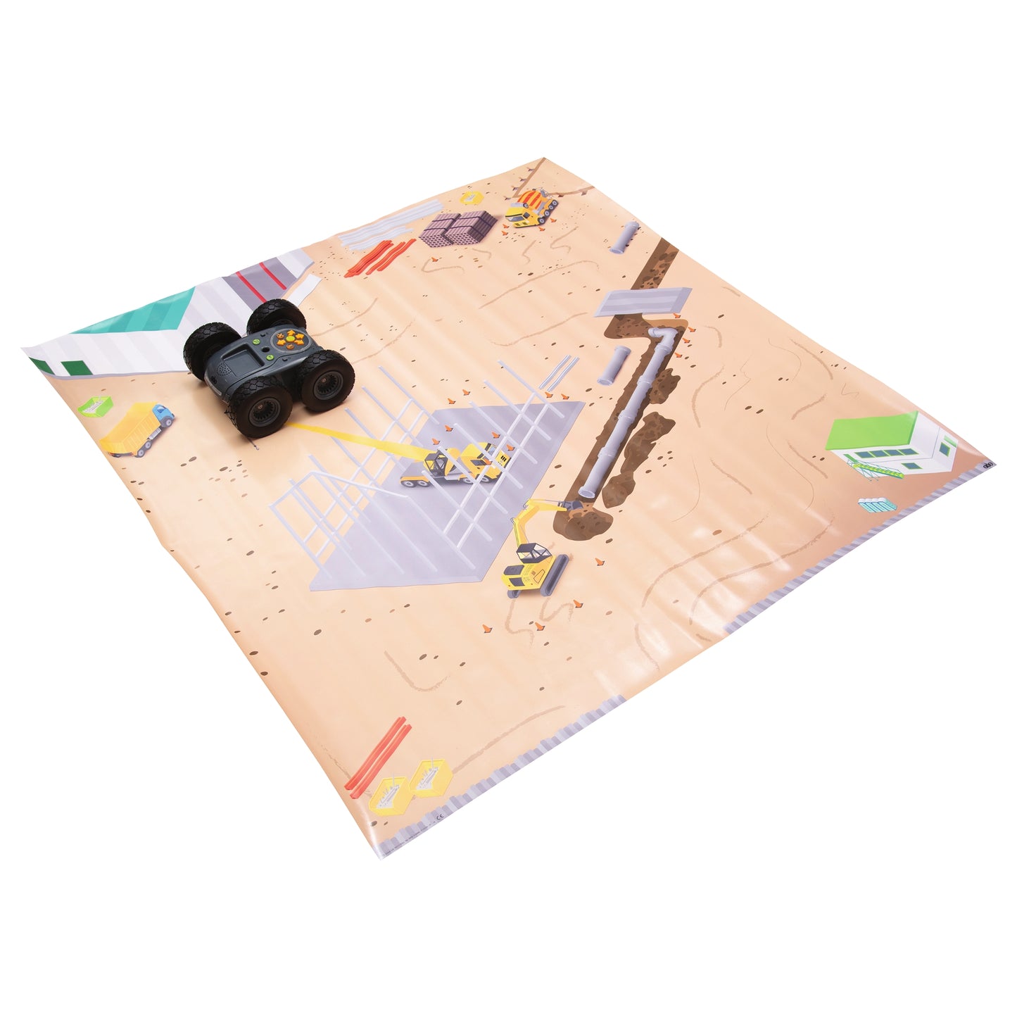 Rugged Robot Construction Site Mat